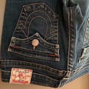 True religion size 27 bootcut jeans like NEW